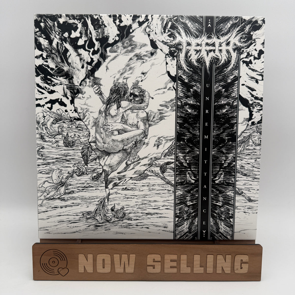 Teeth Band - Unremittance Vinyl LP Spinners w/ Splatter Graf Orlock Dangers Tlazcaltiliztli Our Place Of Worship Is Silence