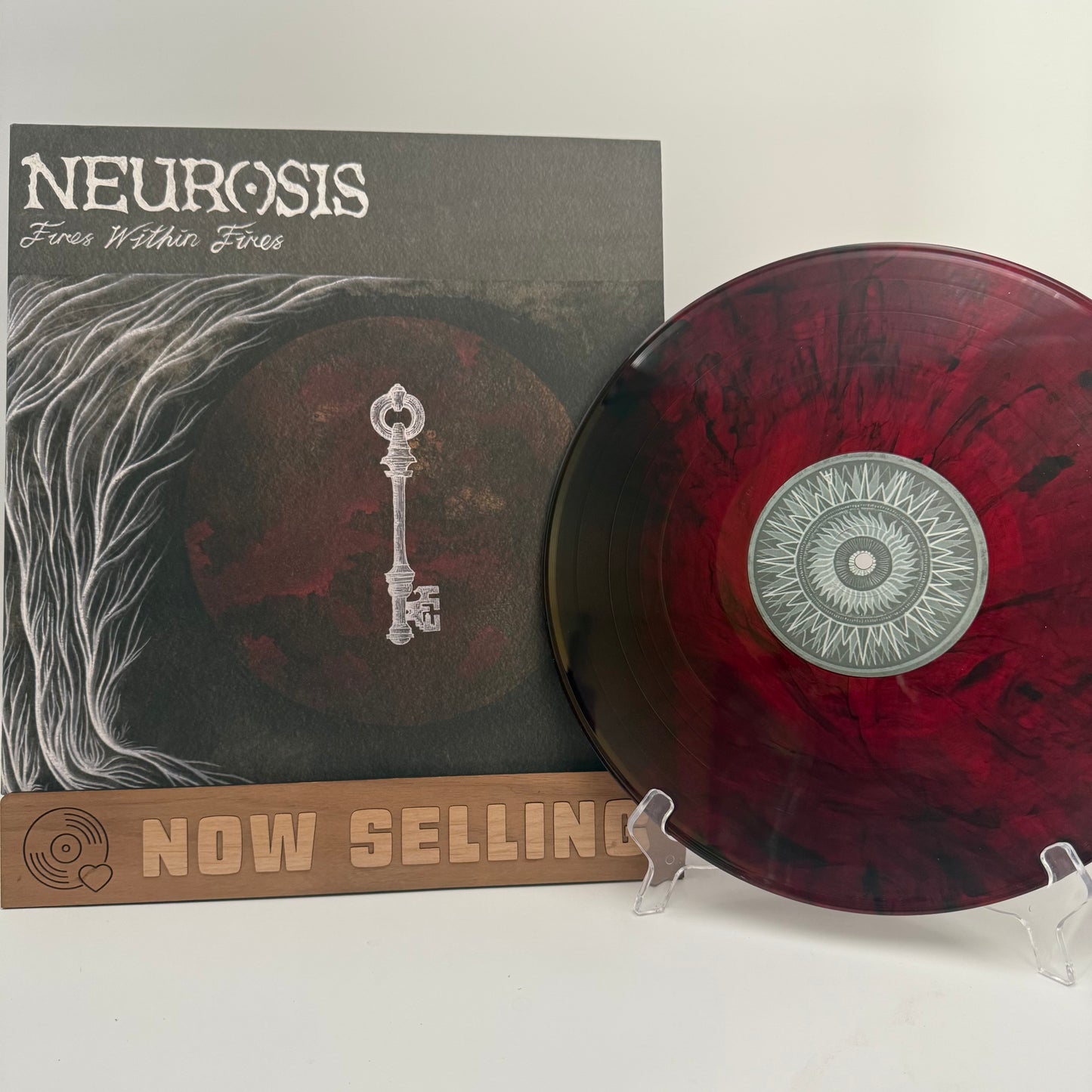 Neurosis - Fires Within Fires Vinyl LP Blood Red Black Marbled