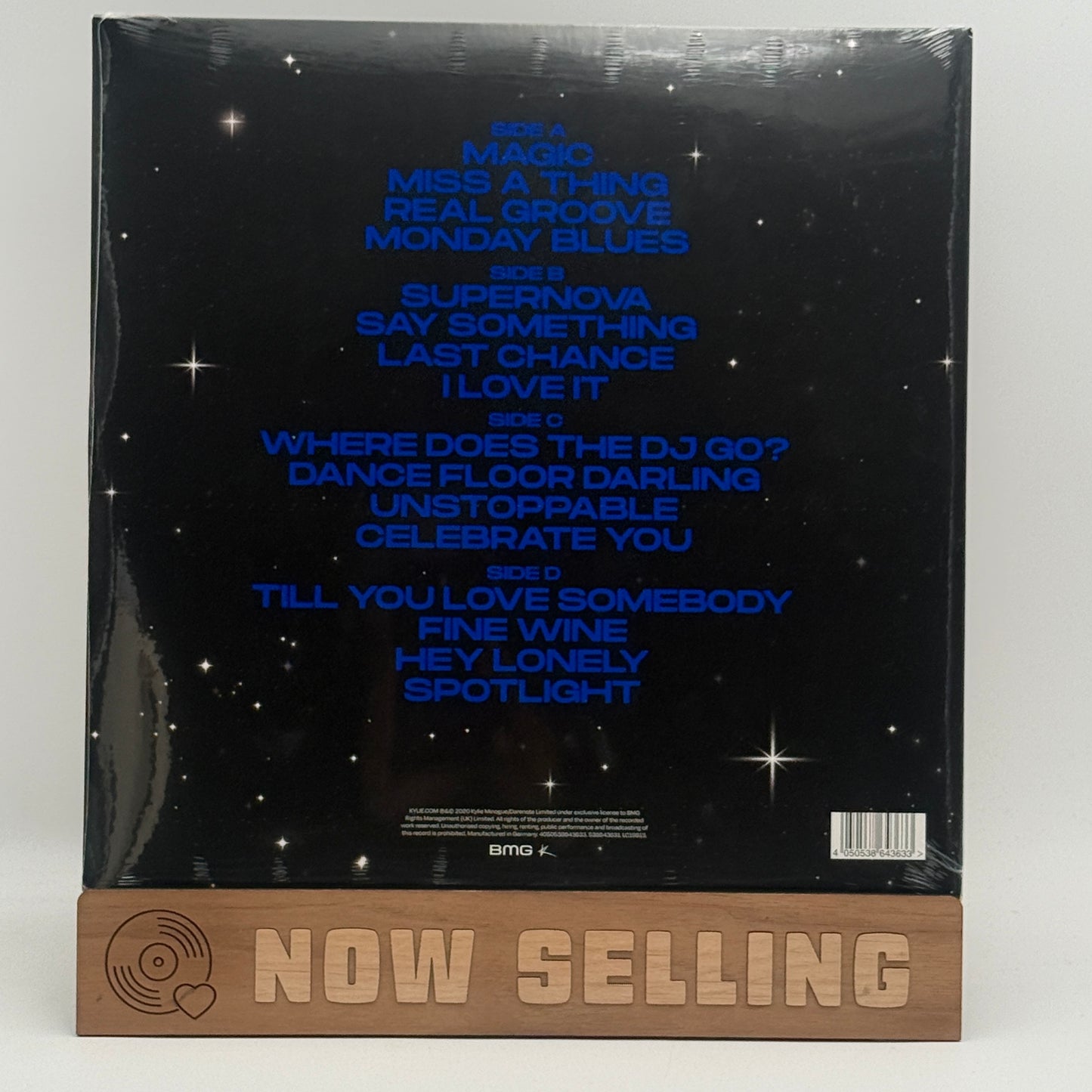 Kylie Minogue - Disco Vinyl 2 LP Double Blue Marbled SEALED Deluxe Edition