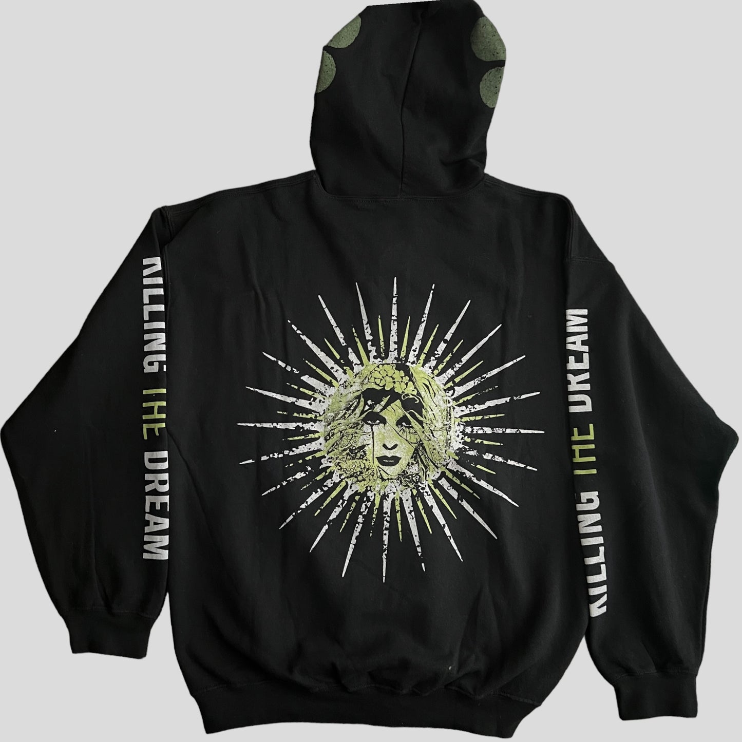 Killing The Dream Band Lucky Me Zip Up Hoodie Size L