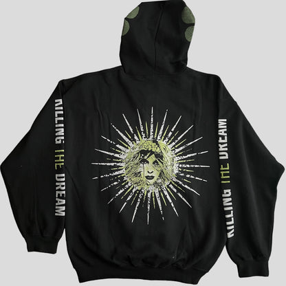 Killing The Dream Band Lucky Me Zip Up Hoodie Size L
