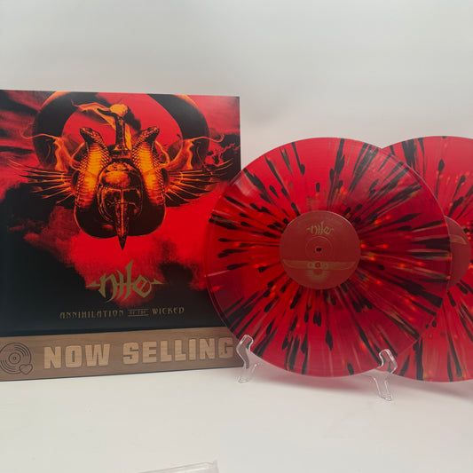 Nile - Annihilation Of The Wicked Vinyl LP Blood Red w/ Splatter