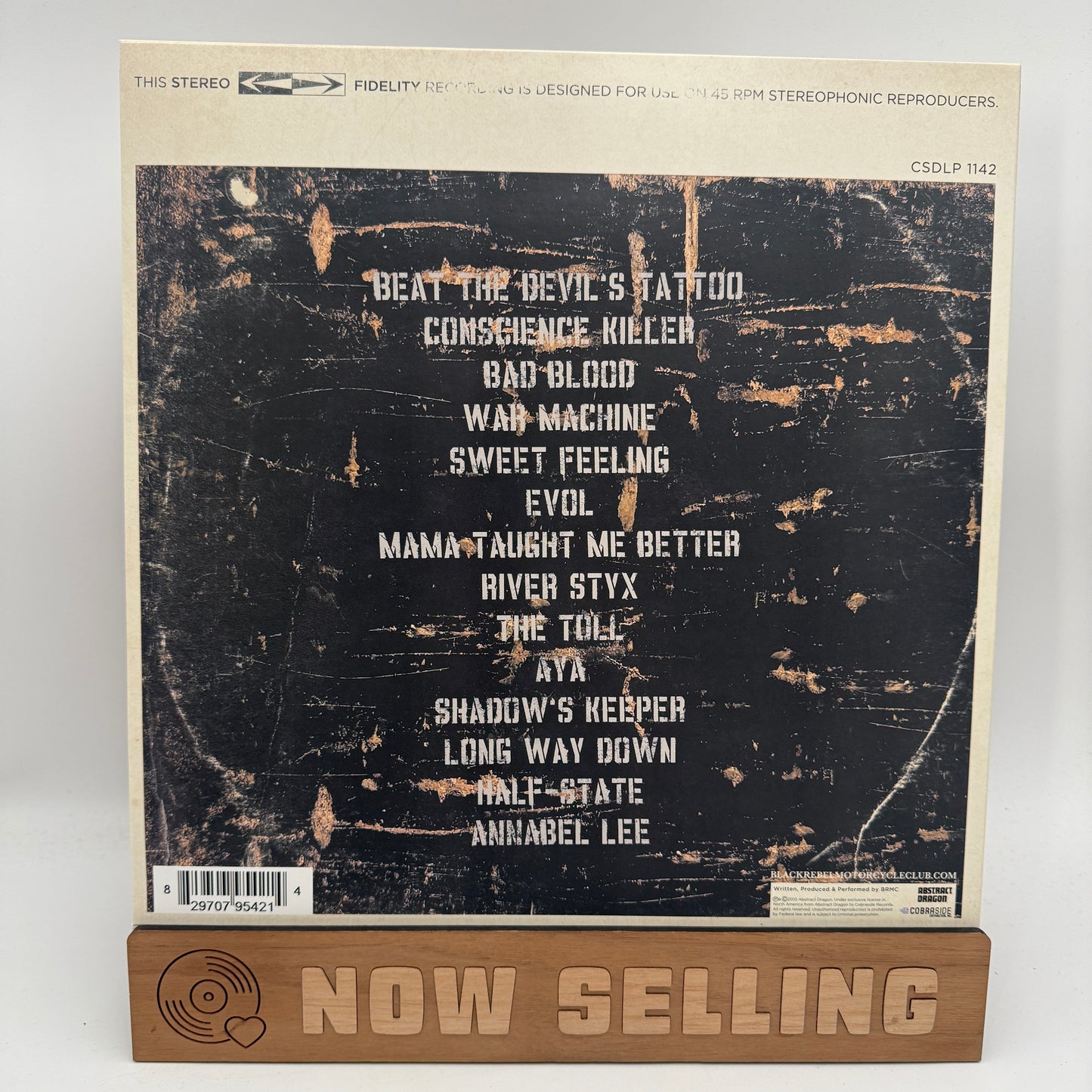 Black Rebel Motorcycle Club - Beat The Devil's Tattoo Vinyl LP Reissue Oakwood BRMC