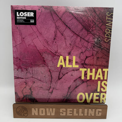 Sprints Band - All That Is Over Vinyl LP Loser Edition Pink Marble SEALED