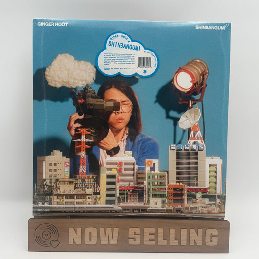 Ginger Root - Shinbangumi Vinyl LP Cloud Blue w/ White Splatter SEALED [DING]