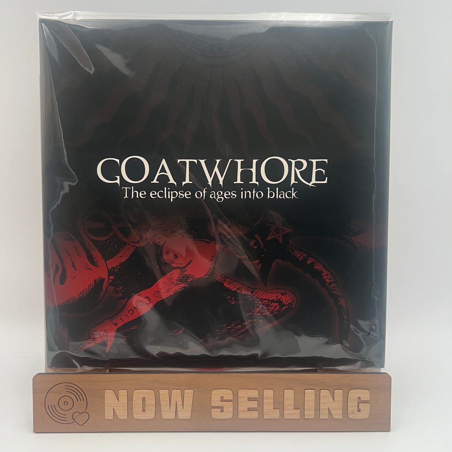 Goatwhore - The Eclipse Of Ages Into Black Vinyl LP Clear Red