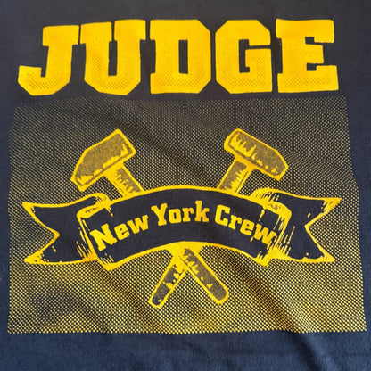 Judge Hardcore Band New York Crew T-Shirt Size L NYHC