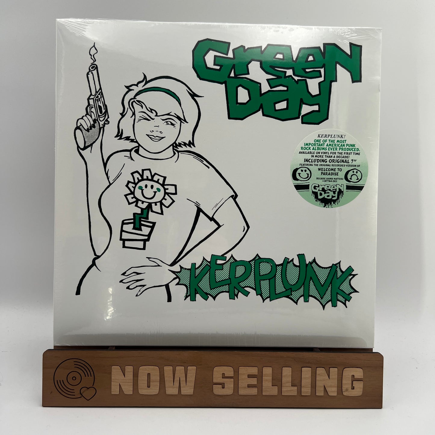 Green Day - Kerplunk! Vinyl LP w/ 7" Reissue SEALED