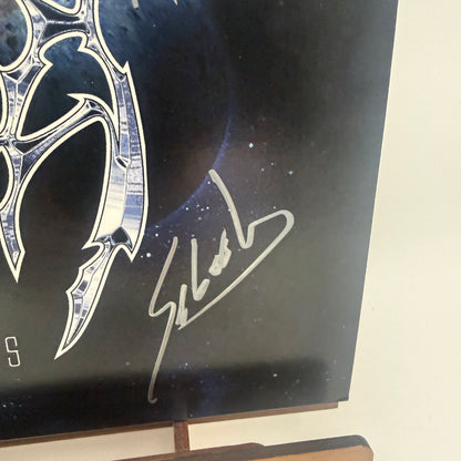 Obscura - Cosmogenesis Vinyl LP Silver Blue Merge Splatter SIGNED