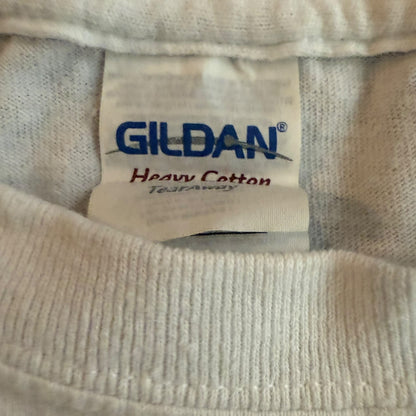 GEM Band White T-Shirt Size L
