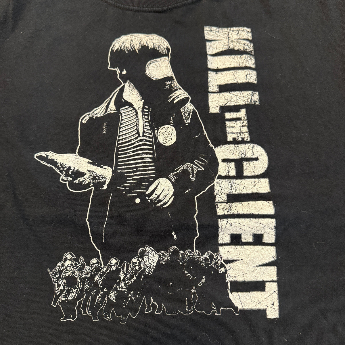 Kill The Client Band Escalation Of Hostility Vintage T-Shirt Size M