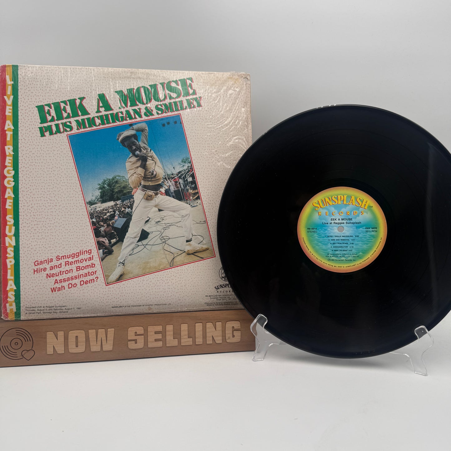 Eek A Mouse / Michigan & Smiley ‎– Live At Reggae Sunsplash Vinyl LP