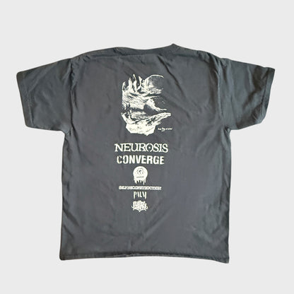 Neurosis / Converge Band Japan 2019 Tour T-Shirt Size Youth Large Fits Like Small Self Deconstruction