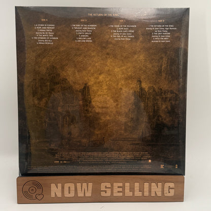 The Lord Of The Rings: The Return Of The King Soundtrack Vinyl Palantir Clear SEALED Howard Shore