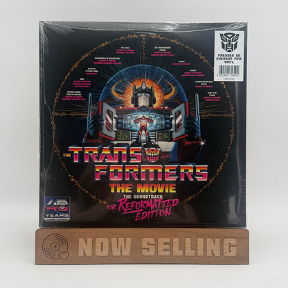 The Transformers: The Movie: The Soundtrack: Reformatted Edition Vinyl LP Pink SEALED