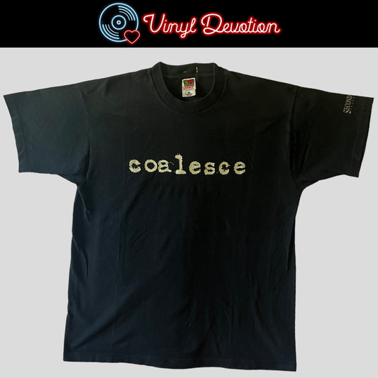 Coalesce Band Self Titled 1996 Vintage T-Shirt Size XL Second Nature Single Stitch