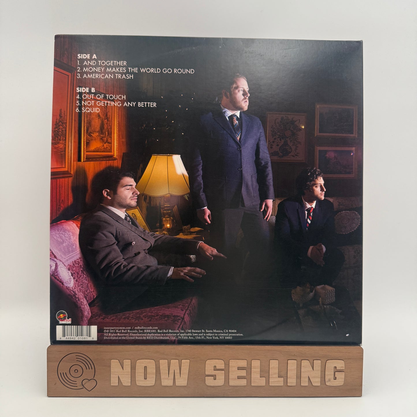 Innerpartysystem - Never Be Content Vinyl Mini-Album Clear 180 Gram