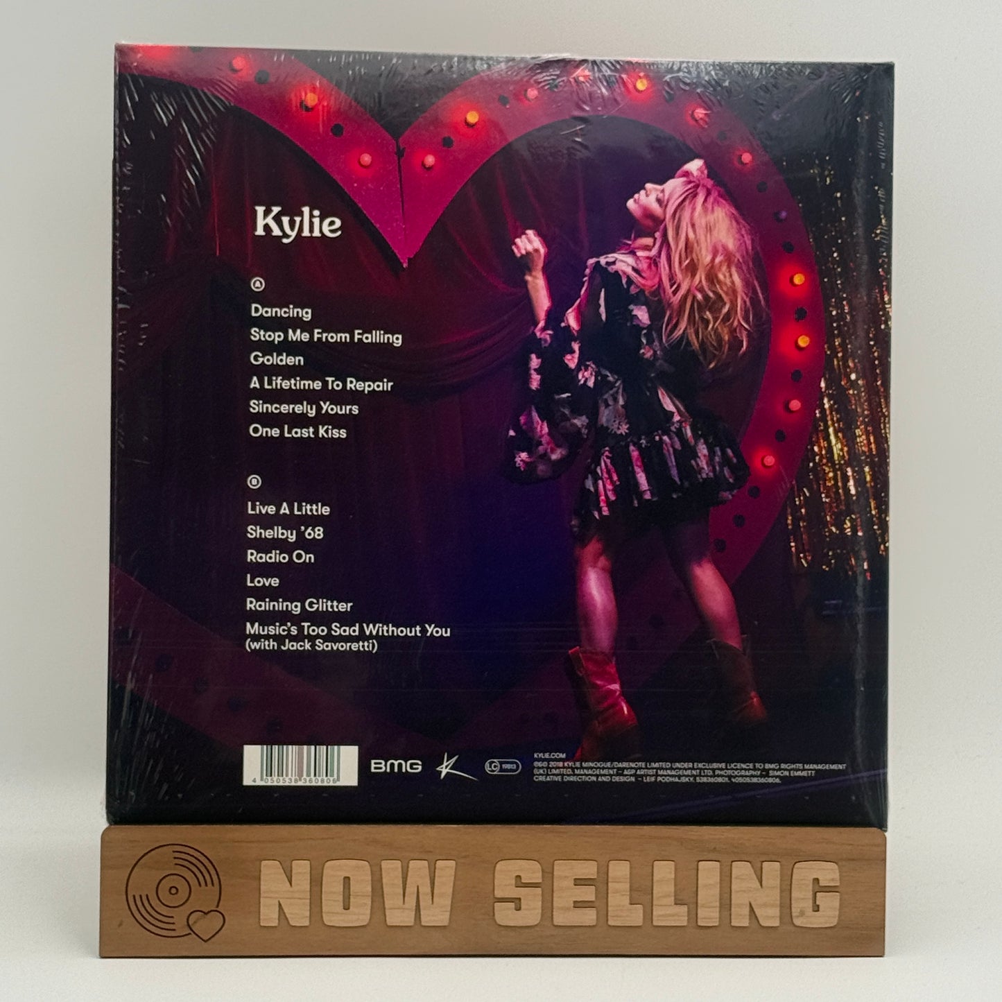 Kylie Minogue - Golden Vinyl LP Clear SEALED Limited Edition