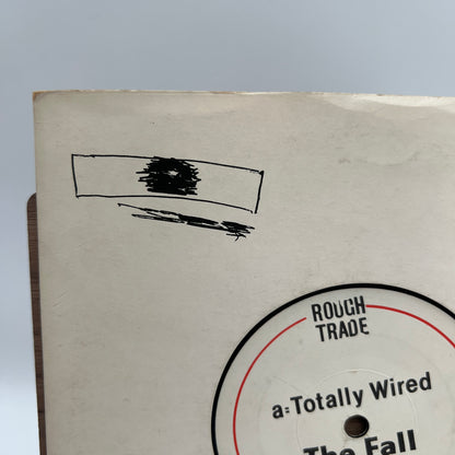 The Fall - Totally Wired Vinyl 7" Original 1st Press WEA West Drayton