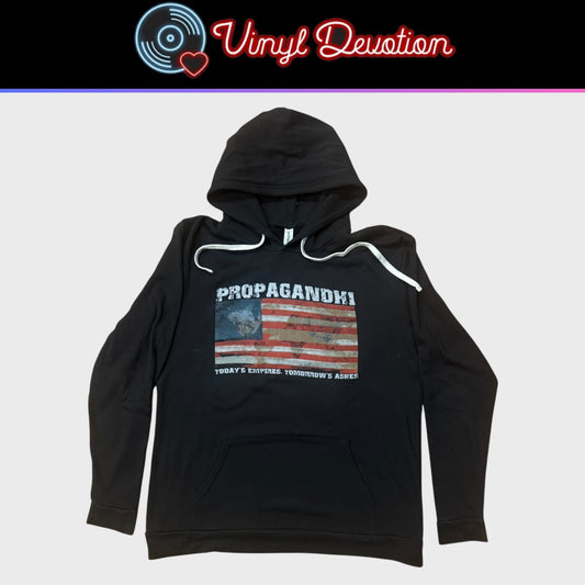 Propagandhi Band Todays Empires Tomorrows Ashes Pullover Hoodie Size XXL Fits Like XL