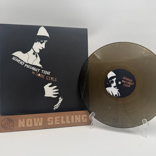 Some Girls - Heaven's Pregnant Teens Vinyl LP Black w/ Gold Swirl Repress Justin Pearson