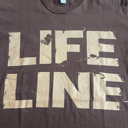 Jesu Band Lifeline Brown T-Shirt Size M Godflesh Justin Broadrick