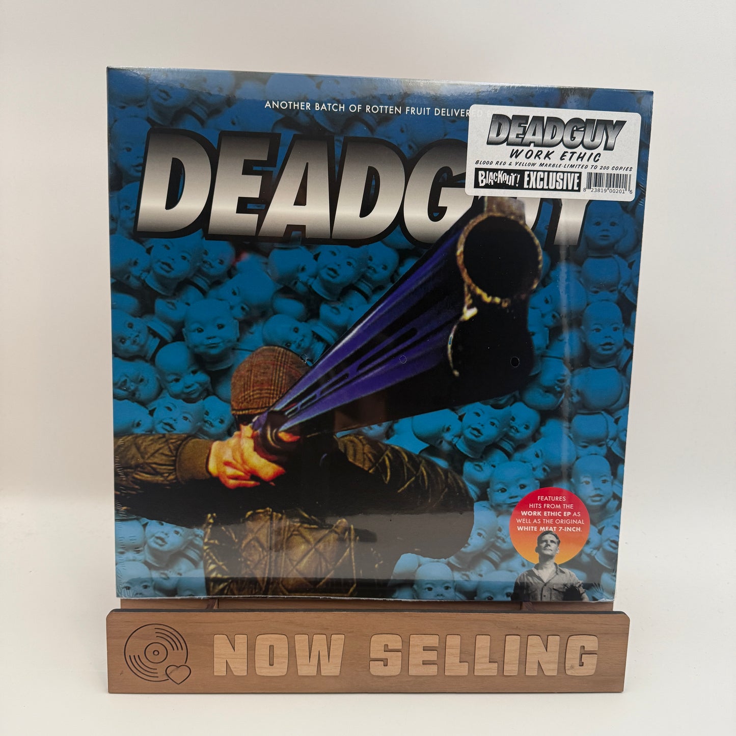 Deadguy - Work Ethic Vinyl Blood Red & Yellow Marble SEALED