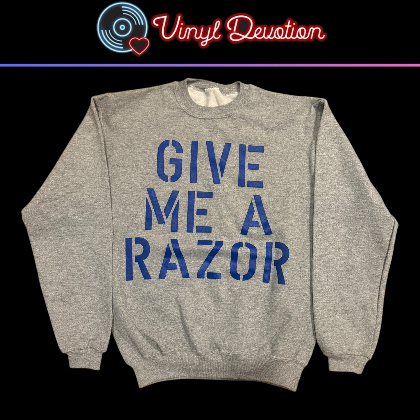 Unbroken Band Give Me A Razor Crewneck Sweatshirt Size M