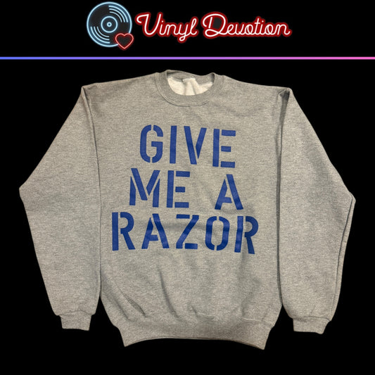 Unbroken Band Give Me A Razor Crewneck Sweatshirt Size M