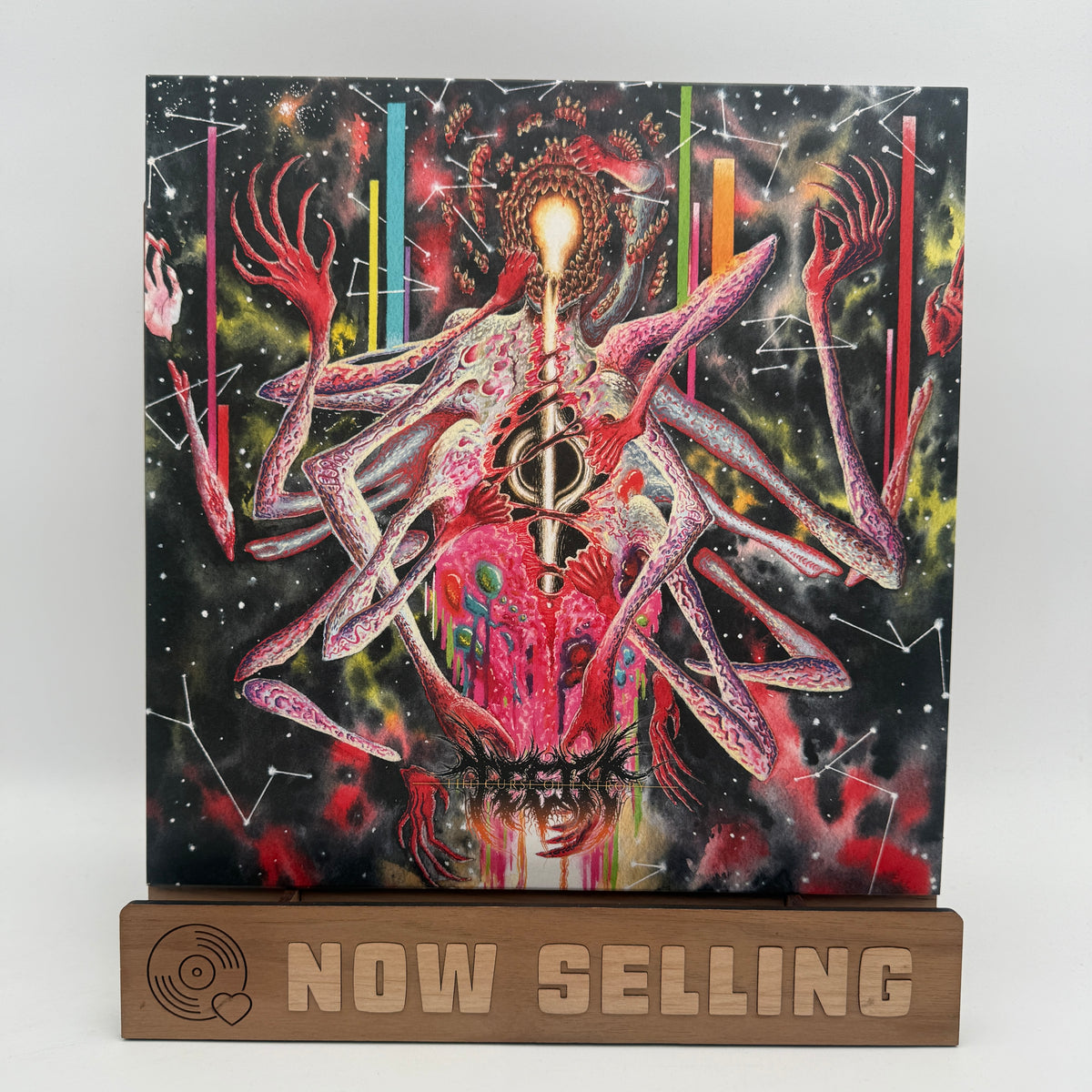 Teeth Band - The Curse Of Entropy Vinyl LP Tricolor Merge Splatter Graf Orlock Dangers Tlazcaltiliztli