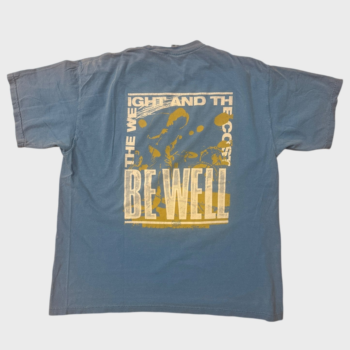 Be Well Band The Light And The Color Baby Blue T-Shirt Size XL