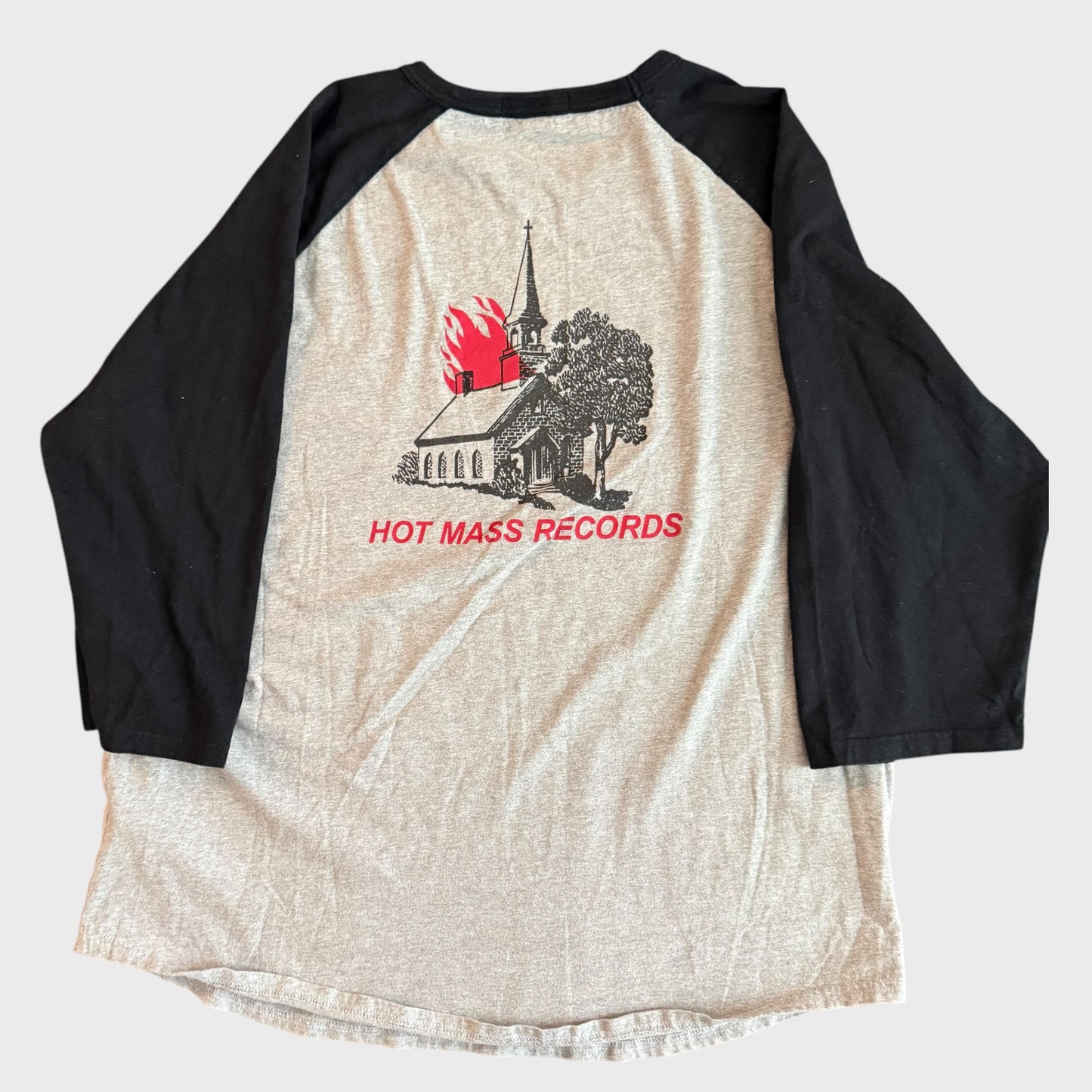 Black Breath Band Fire Is The Cure Raglan T-Shirt Size XL