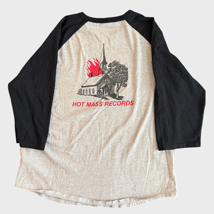 Black Breath Band Fire Is The Cure Raglan T-Shirt Size XL