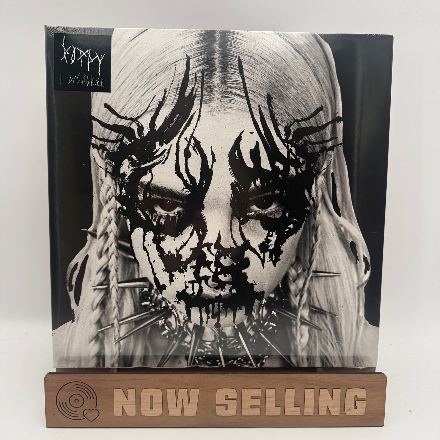 Poppy - I Disagree Vinyl LP Clear w/ Red Splatter SEALED