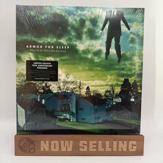 Armor For Sleep - What To Do When You Are Dead Vinyl LP 15th Anniversary SEALED