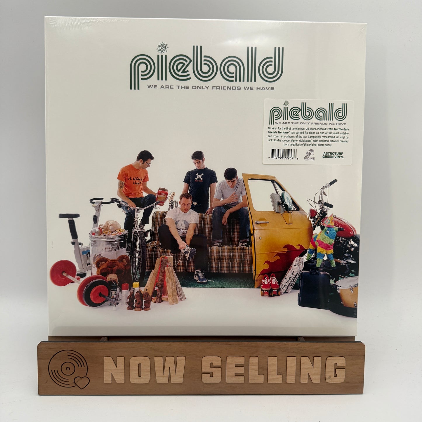 Piebald - We Are The Only Friends We Have Vinyl LP Reissue Astroturf Green SEALED