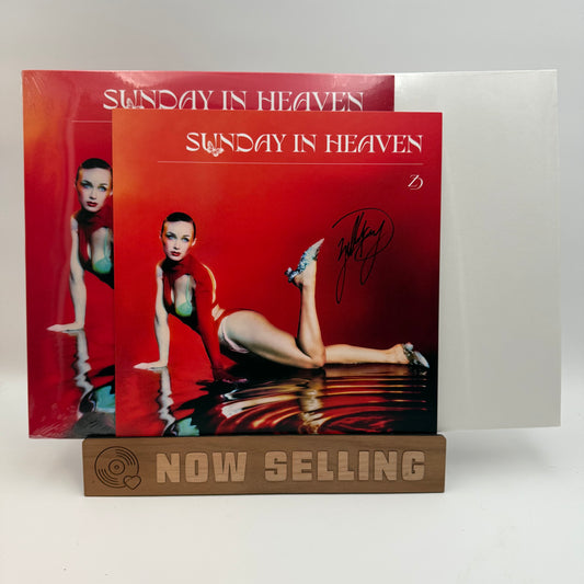 Zella Day - Sunday In Heaven Vinyl LP Cherry Heart SEALED w/ SIGNED Insert