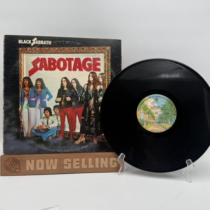 Black Sabbath - Sabotage Vinyl LP Original 1st Press US Pitman G+/G+