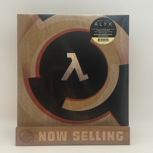 Half-Life: Alyx Soundtrack Vinyl LP Black w/ Orange & White Splatter SEALED Valve Corporation