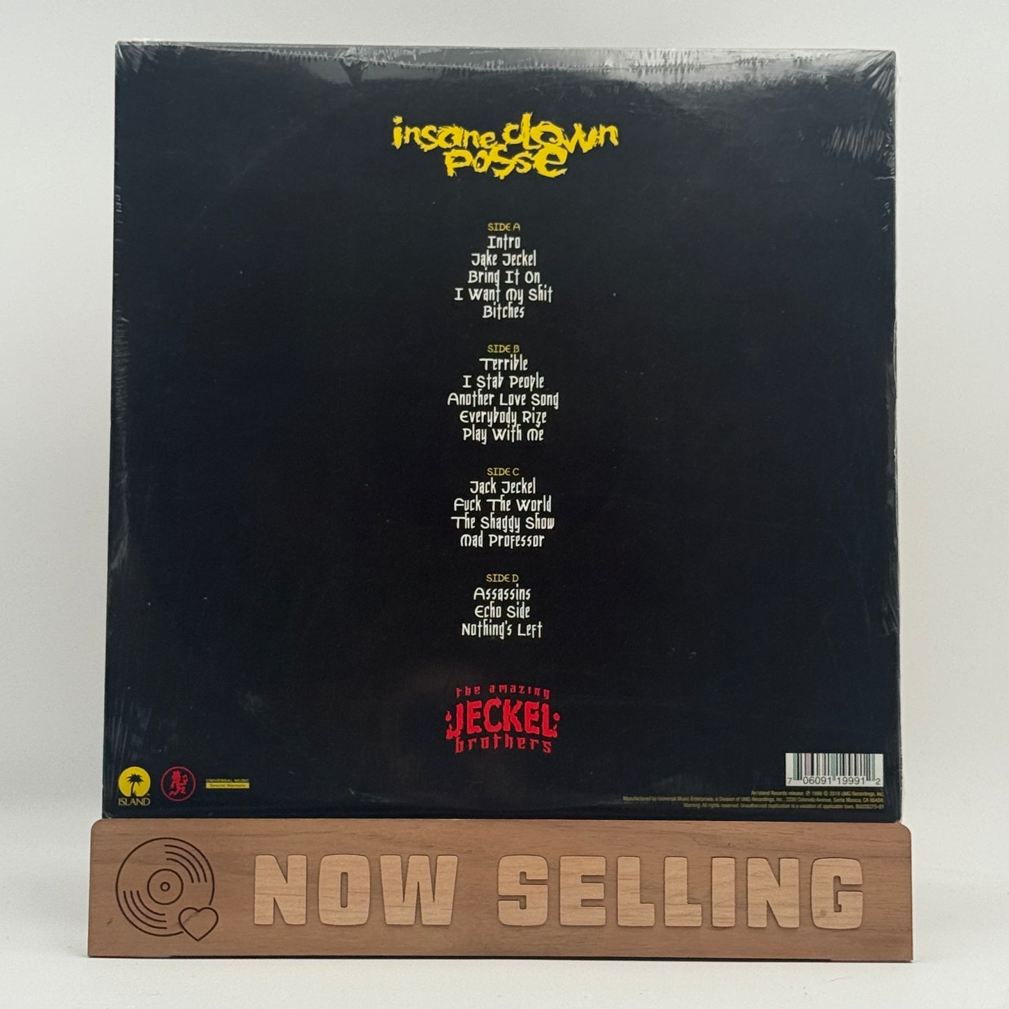 Insane Clown Posse - The Amazing Jeckel Brothers Vinyl LP Red SEALED
