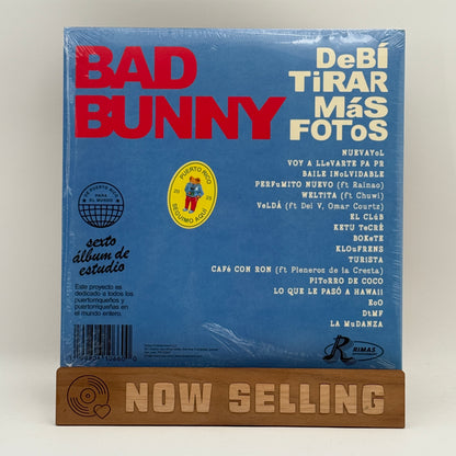 Bad Bunny - Debi Tirar Mas Fotos Vinyl LP White SEALED