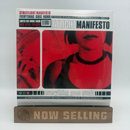 Streetlight Manifesto - Everything Goes Numb Vinyl LP Reissue Red Smoke SEALED Indie Exclusive