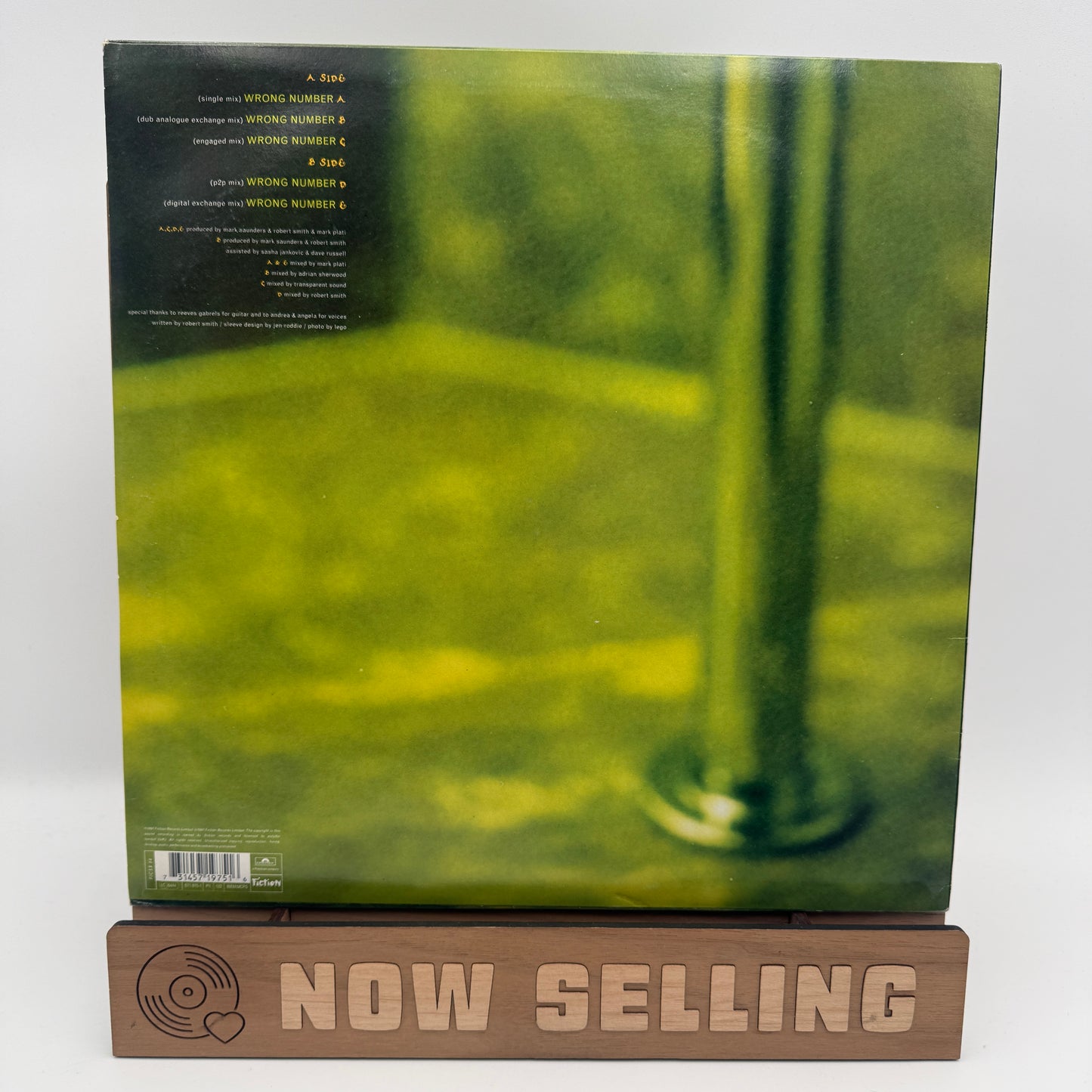 The Cure - Wrong Number, Why Can't I Be You & The Lovecats 12" Vinyl Lot