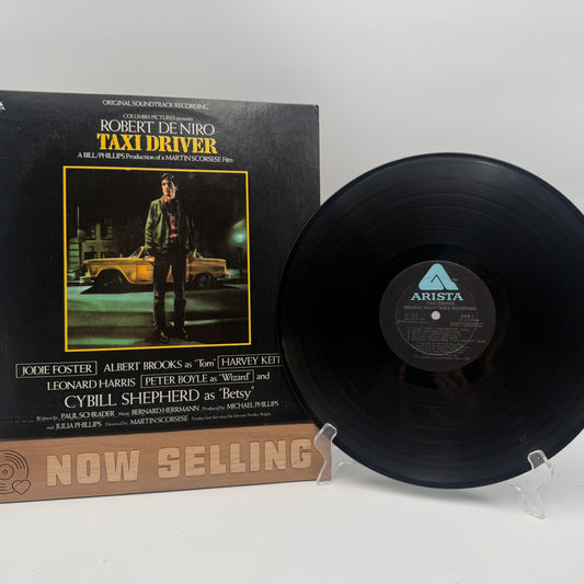 Taxi Driver Soundtrack Vinyl LP 1976 Repress Bernard Herrmann
