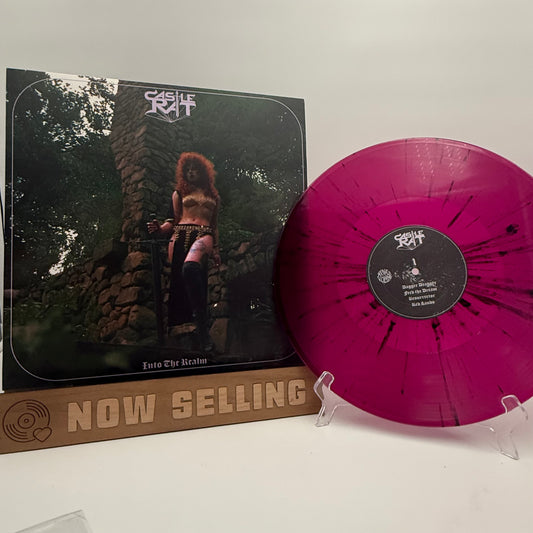 Castle Rat - Into The Realm Vinyl LP Violet Splatter