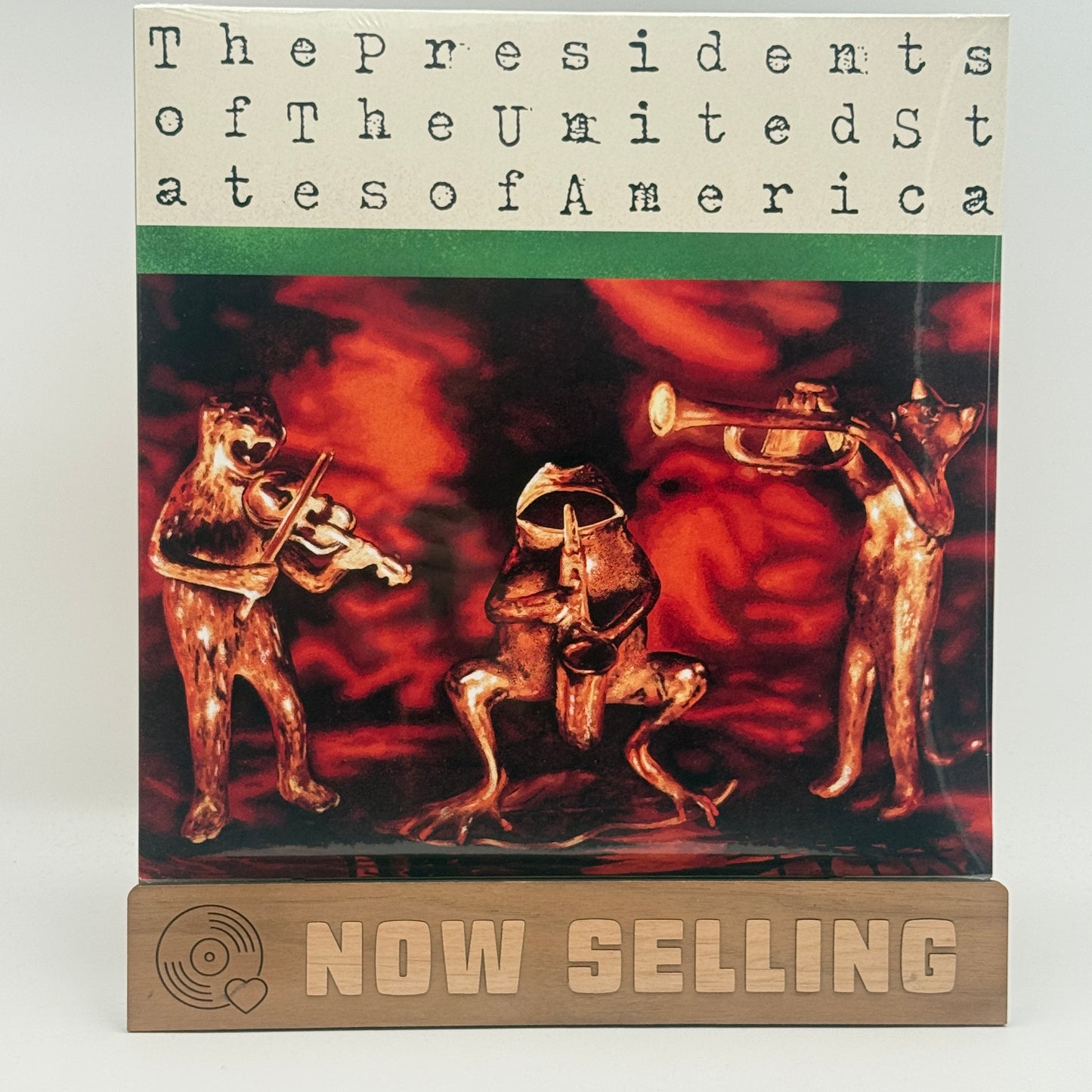 The Presidents Of The United States Of America Self Titled Vinyl LP Neon Yellow SEALED