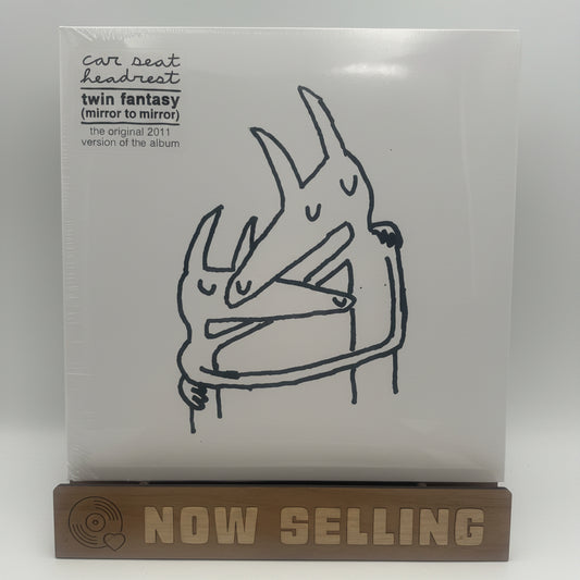 Car Seat Headrest - Twin Fantasy (Mirror To Mirror) Vinyl LP Reissue White SEALED