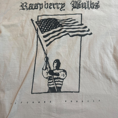 Raspberry Bulbs Band Deformed Worship T-Shirt Size M