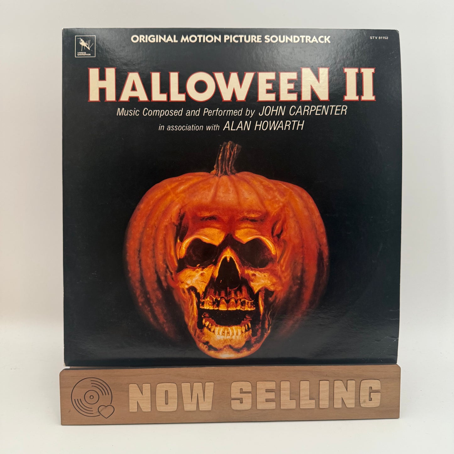 Halloween II Soundtrack Vinyl LP Original 1st Press  John Carpenter Alan Howarth