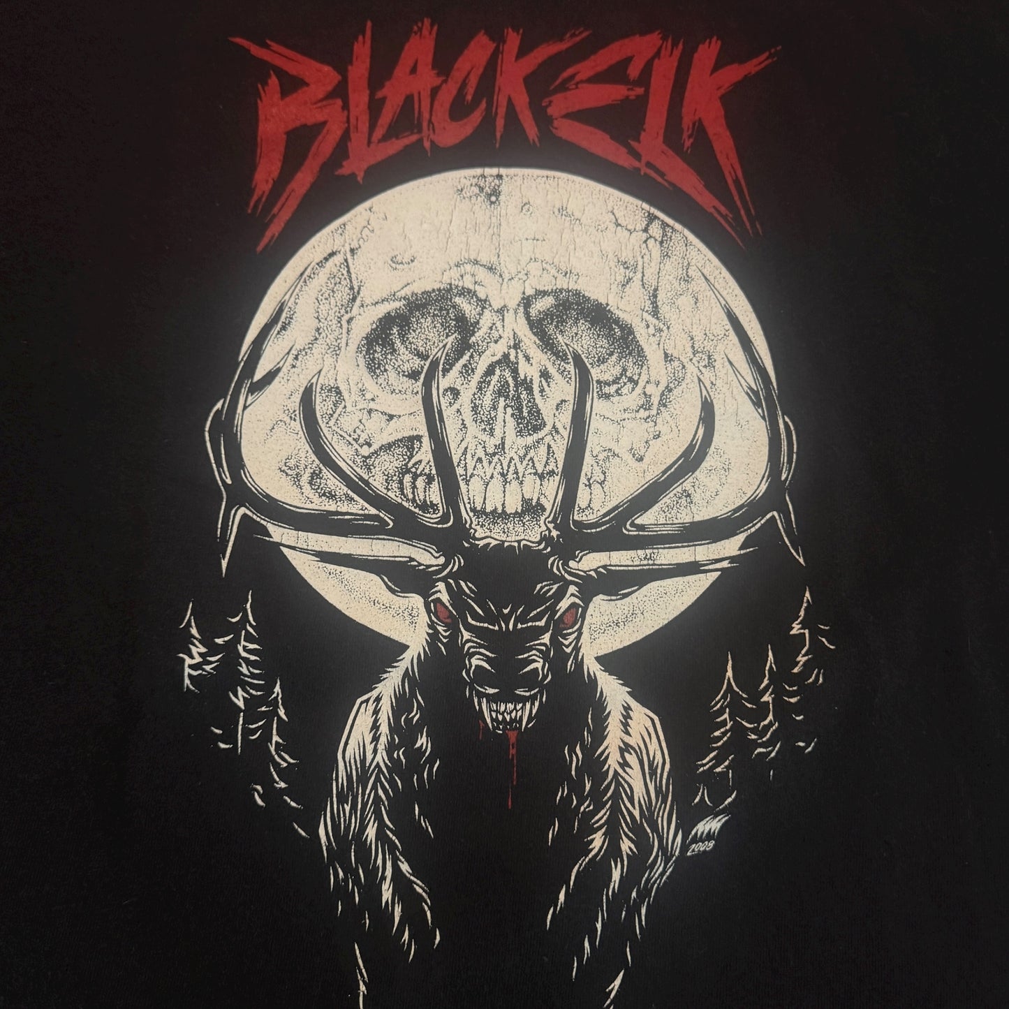 Black Elk Band T-Shirt Size S PDX ILS The Icarus Line